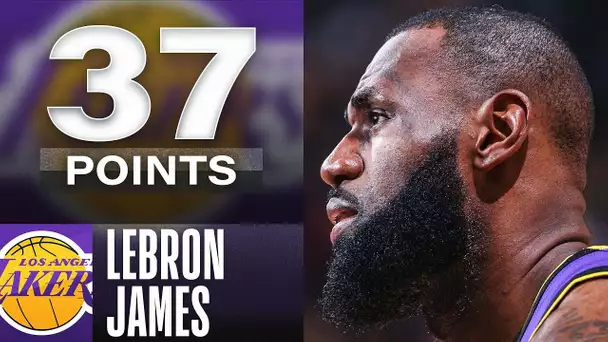 LeBron James GOES OFF For 37 Points In Lakers OT W! | April 4, 2023