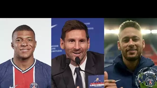 Kylian Mbappé, Lionel Messi et Neymar posent torse nu ensemble, les internautes s'enflamment