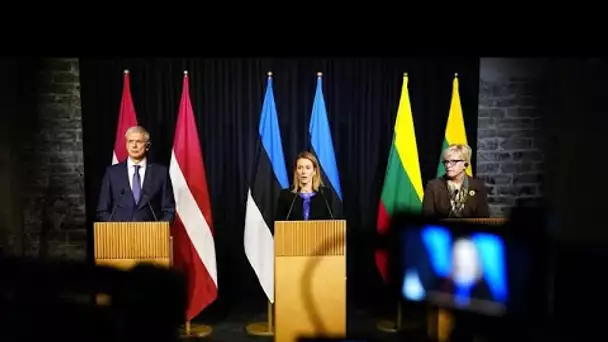 A Tallinn, les dirigeants des pays baltes réaffirment leur soutien à l'Ukraine