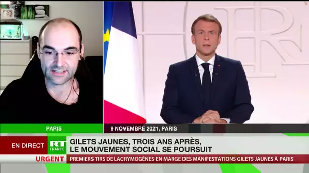 Trois ans des Gilets jaunes : «En trois ans monsieur Macron n’a fait aucun cadeau aux Français»