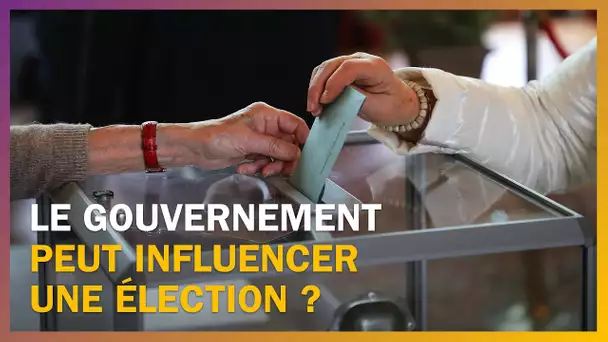 Le gouvernement peut-il influencer une élection ?