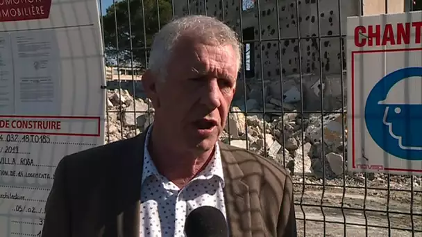 Béziers : un incendie criminel provoque l&#039;arrêt du chantier du quartier de la Devèze