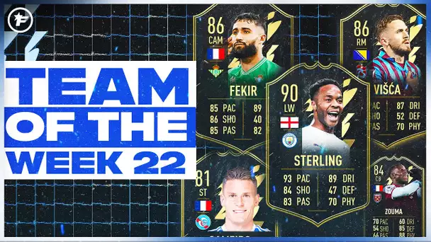 La carte ultra-complète de Nabil Fekir dans la TOTW 22 🔥 | FUT Express