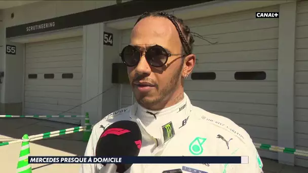 Réaction de Lewis Hamilton après les qualifs