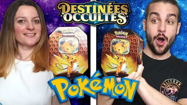 QUI AURA LA MEILLEURE POKEBOX RAICHU ? | DUEL OUVERTURE POKEMON DESTINÉES OCCULTES !