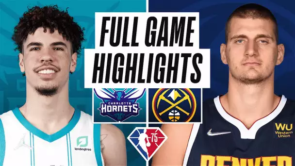 HORNETS at NUGGETS | FULL GAME HIGHLIGHTS | December 23, 2021