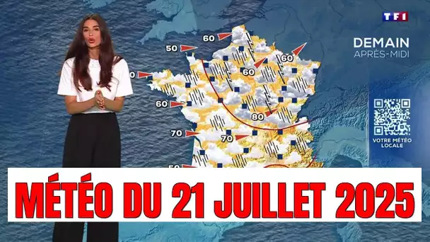 Météo ce Lundi : Vigilance orange pluies-inondations et risque de feux