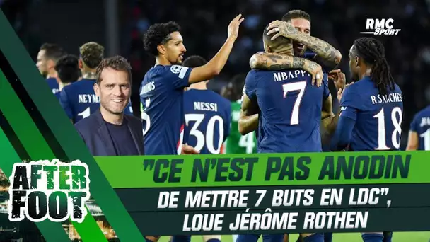 PSG 7-2 Maccabi Haïfa : "Pas anodin de mettre 7 buts", loue Rothen