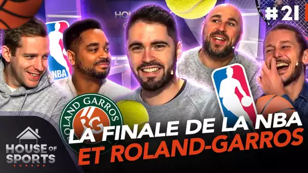 Retour sur la finale de Roland-Garros et de la NBA ! 🏀🎾 | House of Sports #21
