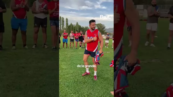 Il va jouer la Coupe du monde de rugby amateur