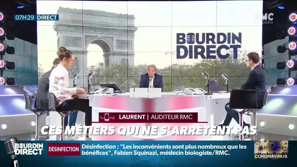 "Le gel hydro-alcoolique qu'on a il est fait à l'eau-de-vie": Laurent interpelle l'ARS