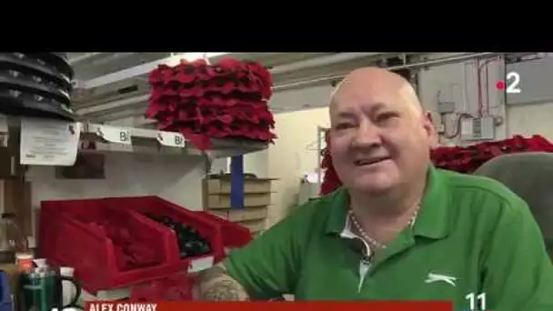 Le coquelicot en boutonnière, symbole de la Grande Guerre