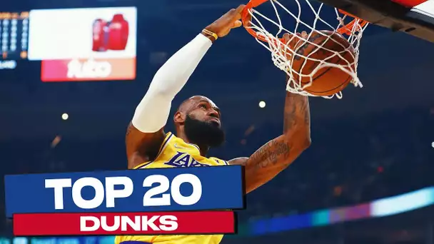 Top 20 Dunks NBA Week 22! 🔥