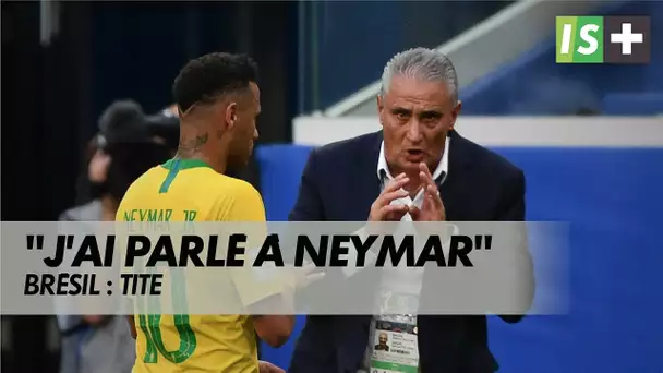 Tite vole au secours de Neymar