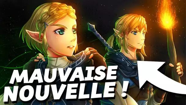 ZELDA BREATH OF THE WILD 2 : MAUVAISE NOUVELLE !