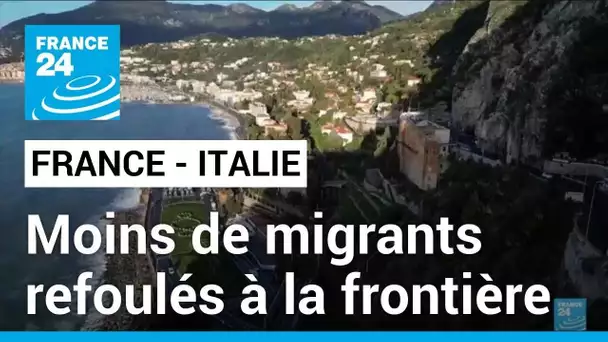 À la frontière franco-italienne, moins de migrants refoulés depuis une décision du Conseil d'État