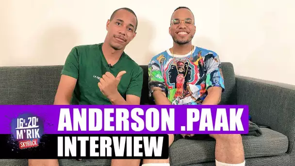 Interview Mrik x Anderson .Paak