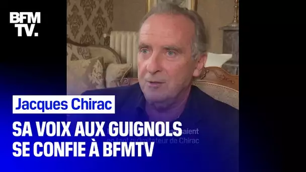 Yves Lecoq, imitateur de Jacques Chirac aux Guignols, raconte comment il a incarné sa voix