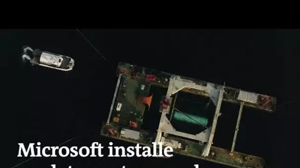 Microsoft installe un data-center sous la mer