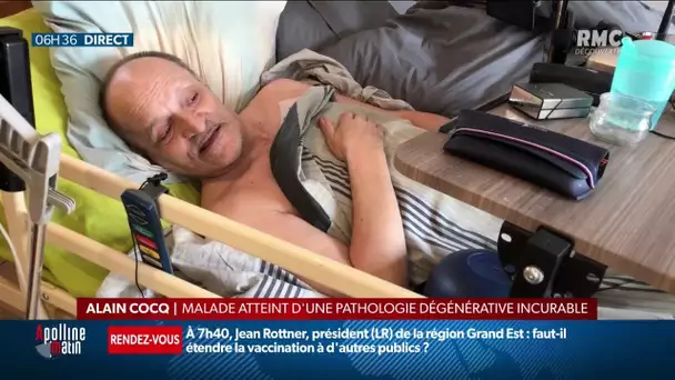 Débat sur la fin de vie: Alain Cocq demande le droit à l’euthanasie depuis des années