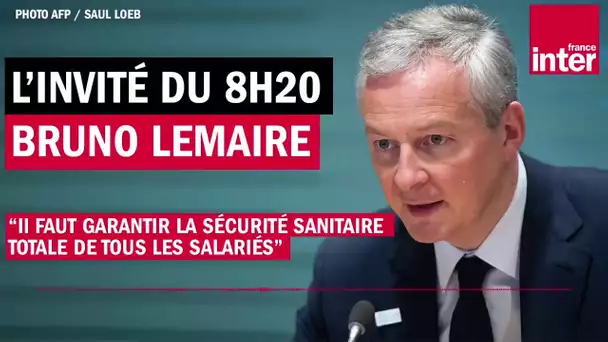 Bruno Le Maire, ministre de l'Économie, annonce le vote de moyens supplémentaires pour l'hôpital