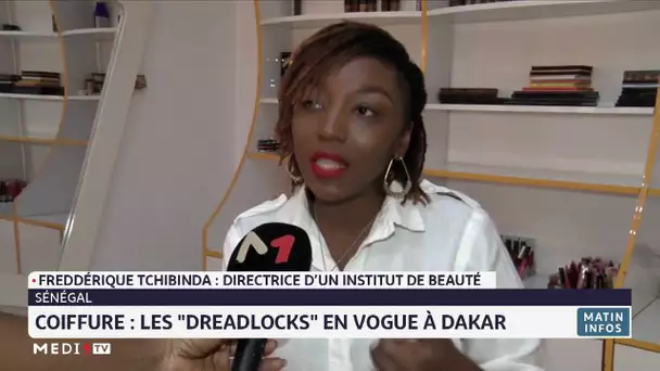Les "dreadlocks" en vogue à Dakar