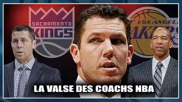 JOERGER COUPÉ, LUKE WALTON À SACRAMENTO ! (LA VALSE DES COACHS NBA)