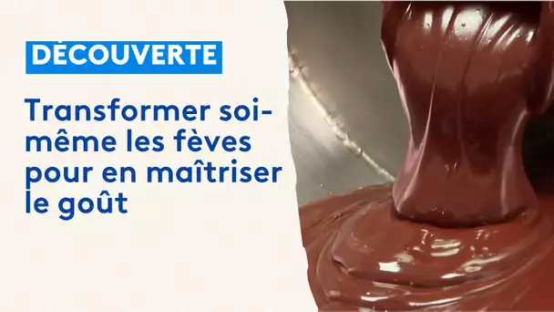 Son chocolat n'a que du chocolat et du sucre, rien de plus