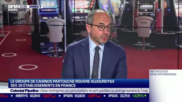 Fabrice Paire (Partouche) : Le groupe de casinos rouvre ses 39 établissements aujourd'hui