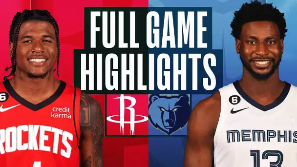 ROCKETS at GRIZZLIES | FULL GAME HIGHLIGHTS | March 22, 2023