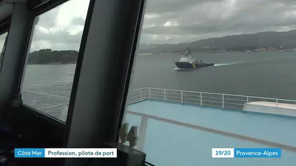 Toulon : une journée avec le pilote du port