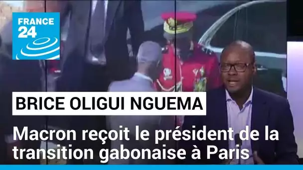 Macron reçoit le président de la transition gabonaise Brice Oligui Nguema • FRANCE 24