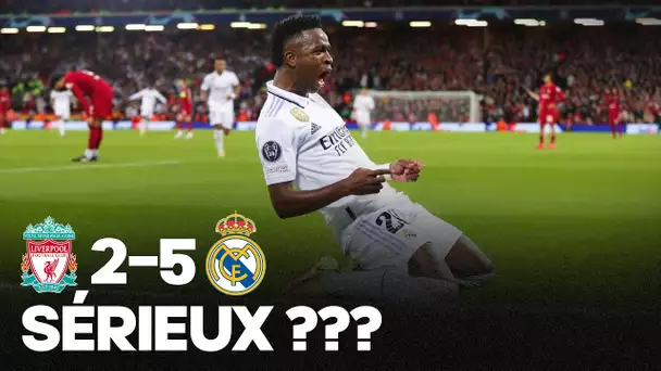 😲😲😲 PARDON ??? Le Real Madrid massacre Liverpool (2-5) dans une pluie de buts !!