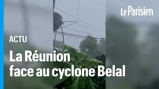 Les premières images du Cyclone Belal à la Réunion