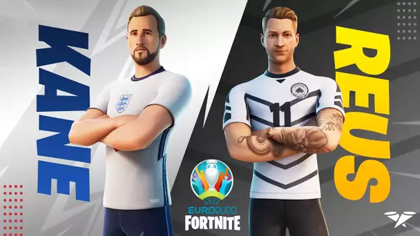 *HARRY KANE* ET *MARCUS REUS* ARRIVENT SUR FORTNITE ! (FORTNITE EVENEMENT UEFA EURO 2020)