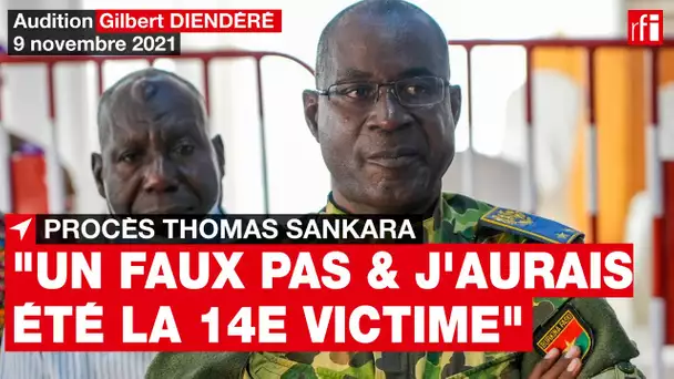 Procès Sankara - G. Diendéré : "Un faux pas et j'aurais été la 14e victime" - Burkina Faso • RFI