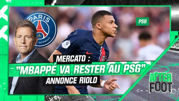 PSG : "Mbappé va rester au PSG" annonce Riolo (After Foot)