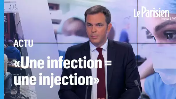Passe vaccinal, quatrième dose...  Les annonces Olivier Véran sur BFMTV