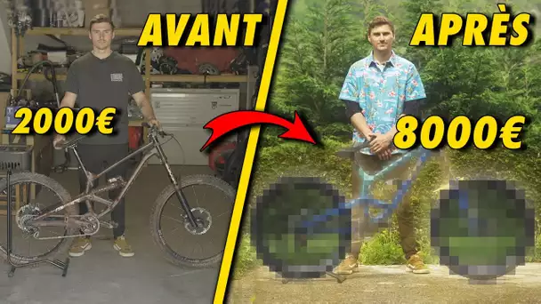 PIMP MY BIKE #7 : On lui fait un VTT DH à 8000€ !