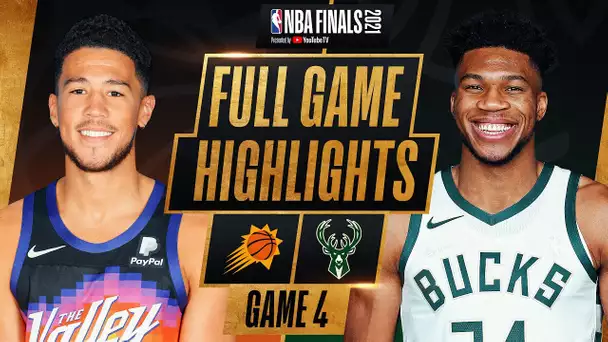 SUNS at BUCKS | FULL GAME 4 NBA FINALS HIGHLIGHTS | July 14, 2021