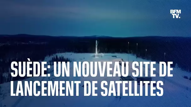 La Suède inaugure son nouveau site de lancement de satellites, une première sur le sol européen