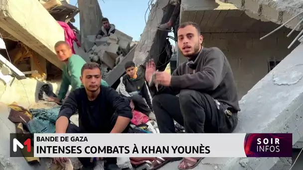 Bande de Gaza : Intenses combats à Khan Younès