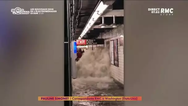 Tempête Ida : inondations records à New York, toutes les lignes de métro suspendues