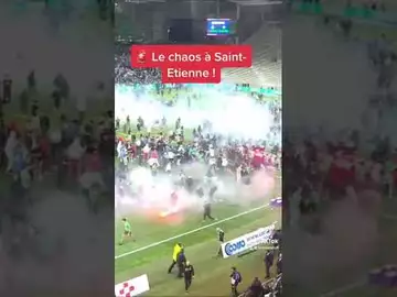 🚨 Le chaos à Saint-Etienne !