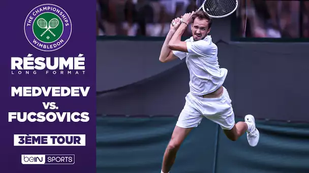 Résumé - Wimbledon : Daniil Medvedev VS. Marton Fucsovics
