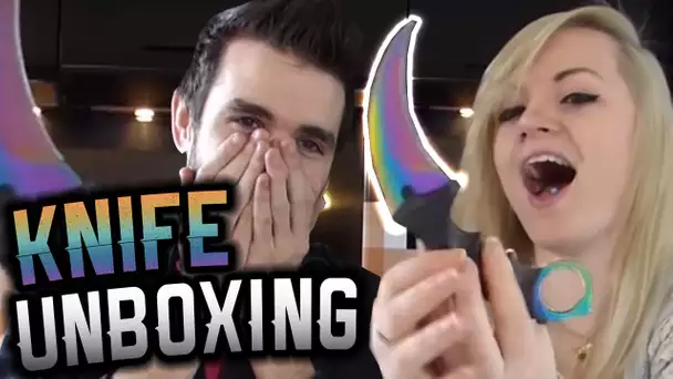 CSGO KNIFE UNBOXING IRL - Unboxing #7 - himmelsschmiede real case opening FR