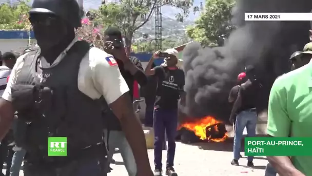 Haïti : incendies et rébellion policière à Port-au-Prince