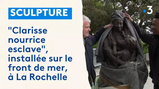 Clarisse, affranchie rochelaise, statue mémoire de l'abolition de l'esclavage à La Rochelle