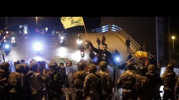 Liban : des partisans du Hezbollah attaquent des manifestants antigouvernementaux