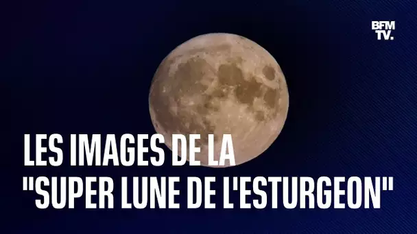 Les images de la "super lune de l